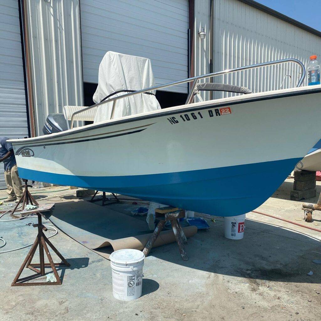 May-Craft boat with new bottom paint